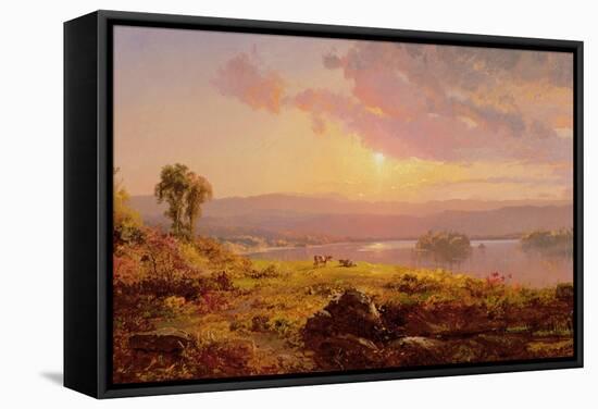 Susquehanna River, 1876-Jasper Francis Cropsey-Framed Stretched Canvas