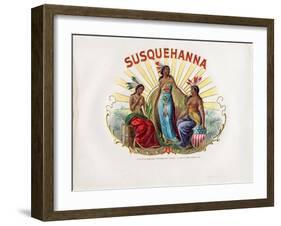 Susquehanna-Art Of The Cigar-Framed Giclee Print