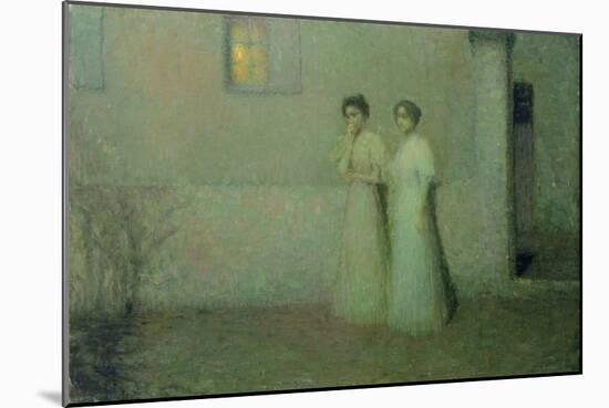 Susse Nacht, 1897-Henri Eugene Augustin Le Sidaner-Mounted Giclee Print