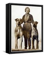 Sussex Canine Association Dog Show, Bognor Regis, Sussex, January 1934-null-Framed Stretched Canvas