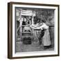 Sussex Cider Press-null-Framed Art Print