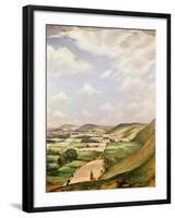 Sussex Landscape-Christopher Richard Wynne Nevinson-Framed Giclee Print