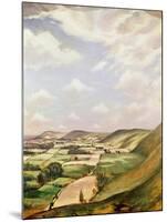 Sussex Landscape-Christopher Richard Wynne Nevinson-Mounted Giclee Print