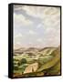 Sussex Landscape-Christopher Richard Wynne Nevinson-Framed Stretched Canvas