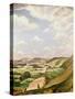 Sussex Landscape-Christopher Richard Wynne Nevinson-Stretched Canvas