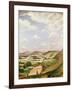 Sussex Landscape-Christopher Richard Wynne Nevinson-Framed Giclee Print