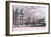 Sussex Place, Regent's Park, Marylebone, London, 1828-WR Smith-Framed Giclee Print