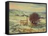 Sussex Stile, Winter, 1996-Robert Tyndall-Framed Stretched Canvas