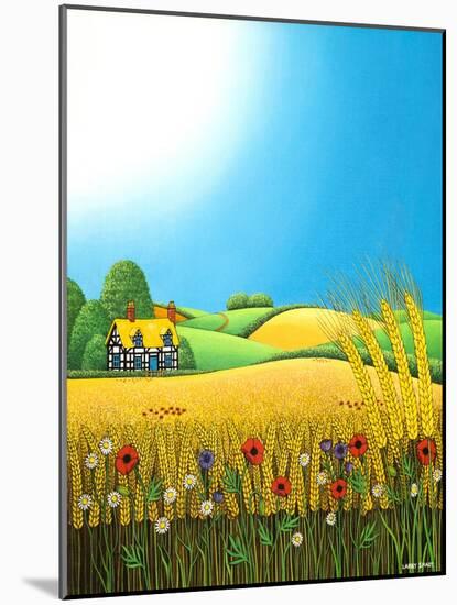 Sussex Wheatfields, 1995-Larry Smart-Mounted Giclee Print