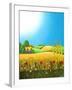 Sussex Wheatfields, 1995-Larry Smart-Framed Giclee Print