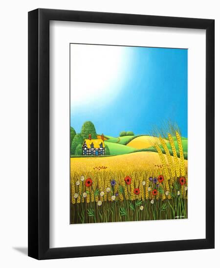 Sussex Wheatfields, 1995-Larry Smart-Framed Premium Giclee Print