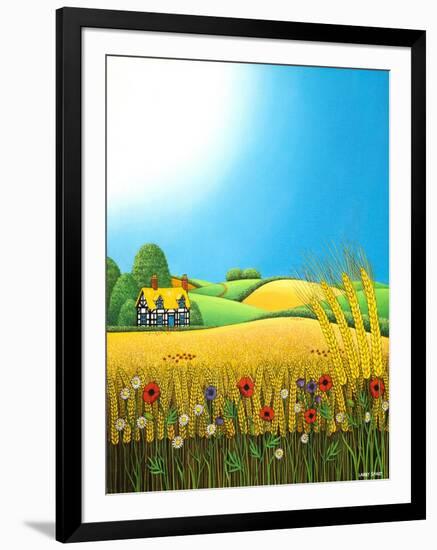 Sussex Wheatfields, 1995-Larry Smart-Framed Giclee Print