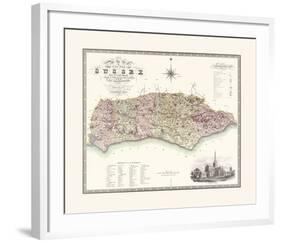 Sussex-C & J Greenwood-Framed Premium Giclee Print