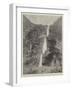 Sutherland Falls, Near Milford Sound, New Zealand, the Highest Waterfall in the World-null-Framed Giclee Print