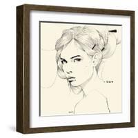 Sutileza-Manuel Rebollo-Framed Art Print