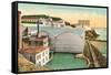 Sutro Baths, Cliff House, San Francisco, California-null-Framed Stretched Canvas