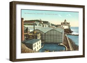 Sutro Baths, San Francisco, California-null-Framed Art Print