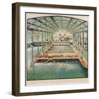 Sutro Baths, San Fransisco, C.1899-null-Framed Giclee Print