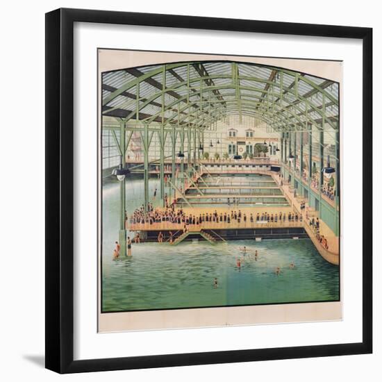 Sutro Baths, San Fransisco, C.1899-null-Framed Giclee Print