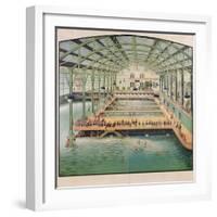 Sutro Baths, San Fransisco, C.1899-null-Framed Giclee Print