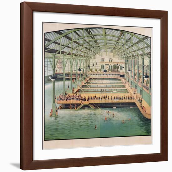 Sutro Baths, San Fransisco, C.1899-null-Framed Giclee Print