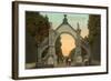 Sutro Heights Entrance, San Francisco, California-null-Framed Art Print