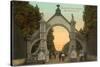 Sutro Heights Entrance, San Francisco, California-null-Stretched Canvas