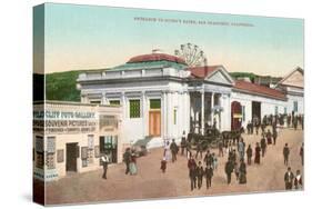 Sutro's Baths, San Francisco, California-null-Stretched Canvas