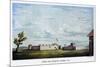 Sutter's Fort, Sacramento, California, 1847-Snyder-Mounted Giclee Print