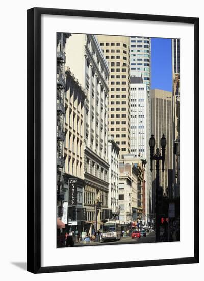 Sutter Street, San Francisco, California, United States of America, North America-Richard Cummins-Framed Photographic Print