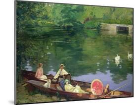 Sutton Courtenay, 1917-Sir John Lavery-Mounted Giclee Print