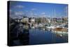 Sutton Harbour Marina, Plymouth, Devon, England, United Kingdom, Europe-Rob Cousins-Stretched Canvas