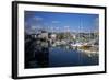 Sutton Harbour Marina, Plymouth, Devon, England, United Kingdom, Europe-Rob Cousins-Framed Photographic Print