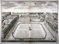 Bird's-Eye View of Leicester Square, Westminster, London, C1750-Sutton Nicholls-Giclee Print