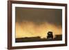 Suv Driving across Savanna-null-Framed Photographic Print