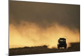 Suv Driving across Savanna-null-Mounted Photographic Print