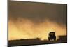 Suv Driving across Savanna-null-Mounted Photographic Print