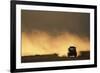 Suv Driving across Savanna-null-Framed Photographic Print