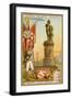 Suvarov Monument, St Petersburg-null-Framed Giclee Print