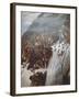 Suvorov's Army Crossing the Alps in 1799, 1899-Vasilii Ivanovich Surikov-Framed Giclee Print