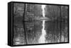 Suwanne Reflection Pano - BW-Moises Levy-Framed Stretched Canvas