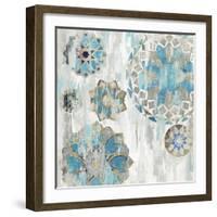 Suzani Blue I-Tom Reeves-Framed Art Print