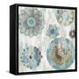 Suzani Blue II-Tom Reeves-Framed Stretched Canvas