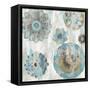 Suzani Blue II-Tom Reeves-Framed Stretched Canvas