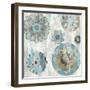 Suzani Blue II-Tom Reeves-Framed Art Print