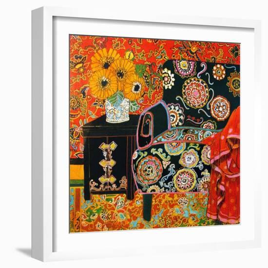 Suzani Decor-Linda Arthurs-Framed Giclee Print