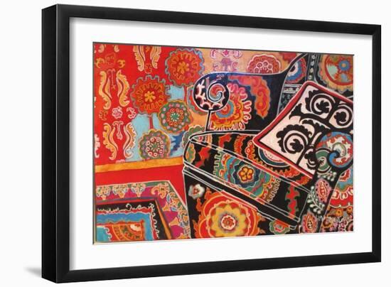 Suzani Decor-Linda Arthurs-Framed Giclee Print