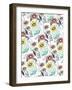 Suzani Floral-Elizabeth Caldwell-Framed Giclee Print