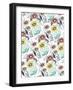 Suzani Floral-Elizabeth Caldwell-Framed Giclee Print