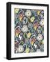 Suzani Garden-Elizabeth Caldwell-Framed Giclee Print